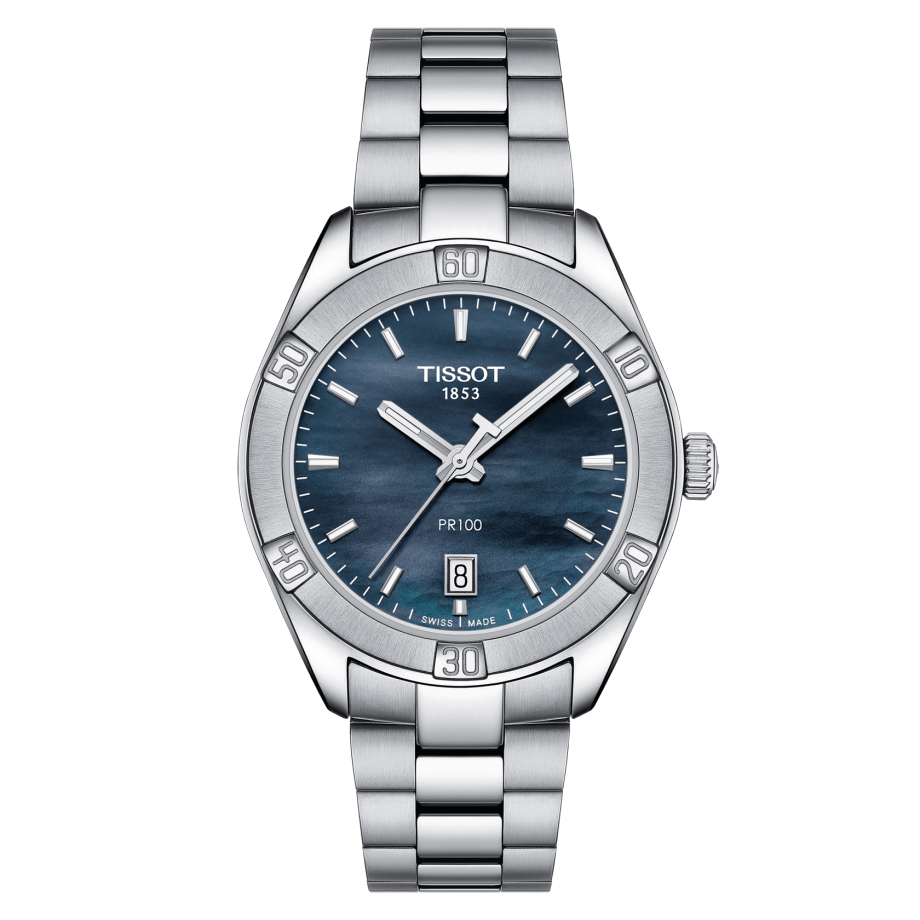 Швейцарские женские часы TISSOT PR 100 Sport Chic T1019101112100