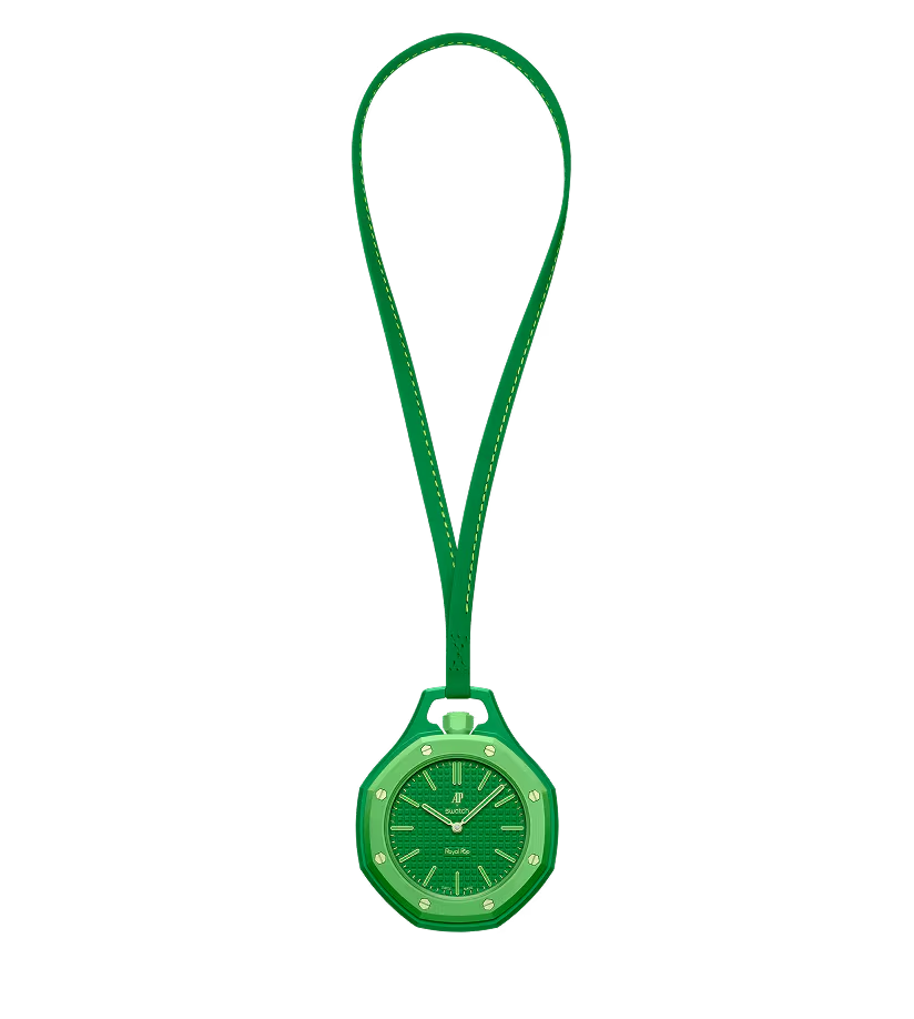 Швейцарские карманные часы Audemars Piguet X Swatch ROYAL POP GREEN EIGHT SSX03G100N