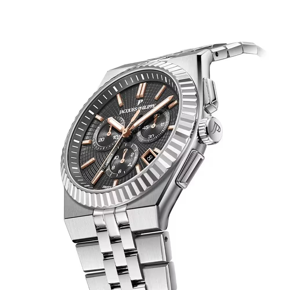 Швейцарские часы JACQUES PHILIPPE VIRTUS CHRONO JPQGC1051346