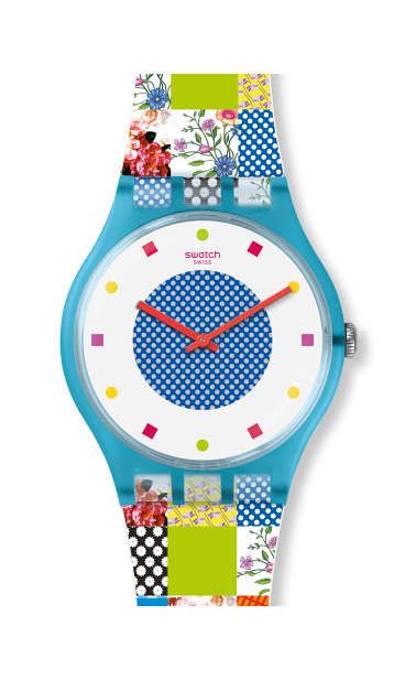 Швейцарские часы Swatch Originals QUILTED TIME SUOS108