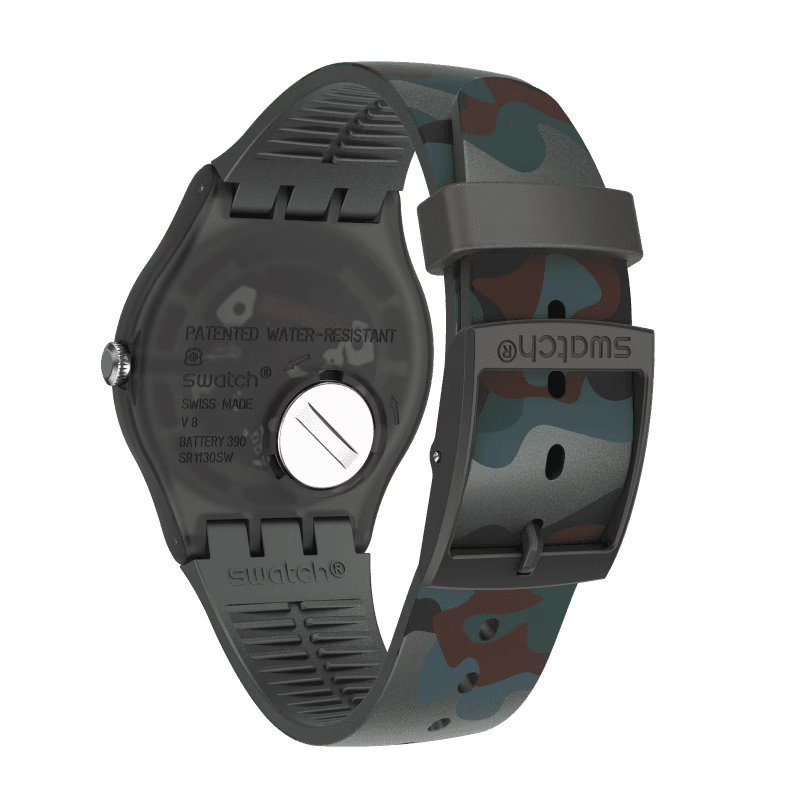 Швейцарские часы SWATCH CAMOUCITY SUOB175