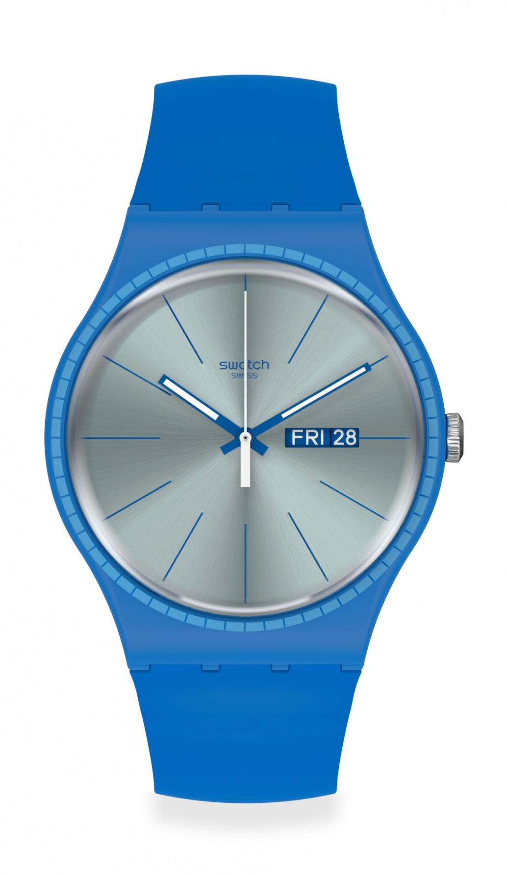 Швейцарские часы SWATCH BLUE RAILS SUON714