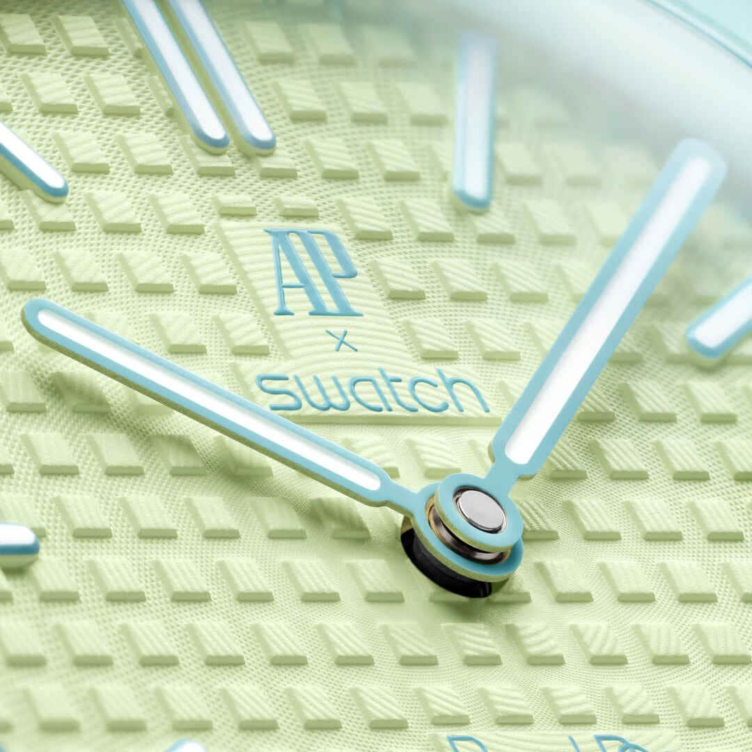 Швейцарские карманные часы Audemars Piguet X Swatch ROYAL POP BLAUE ACHT SSX03L101N