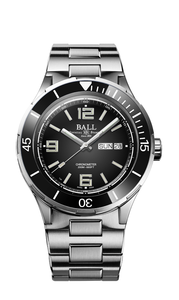 Швейцарские мужские наручные часы BALL Roadmaster Archangel DM3030B-S12CJ-BK