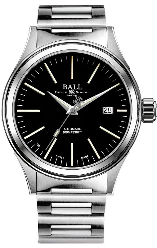 Швейцарские мужские часы BALL с автоподзаводом Enterprise NM2098C-S20J-BK