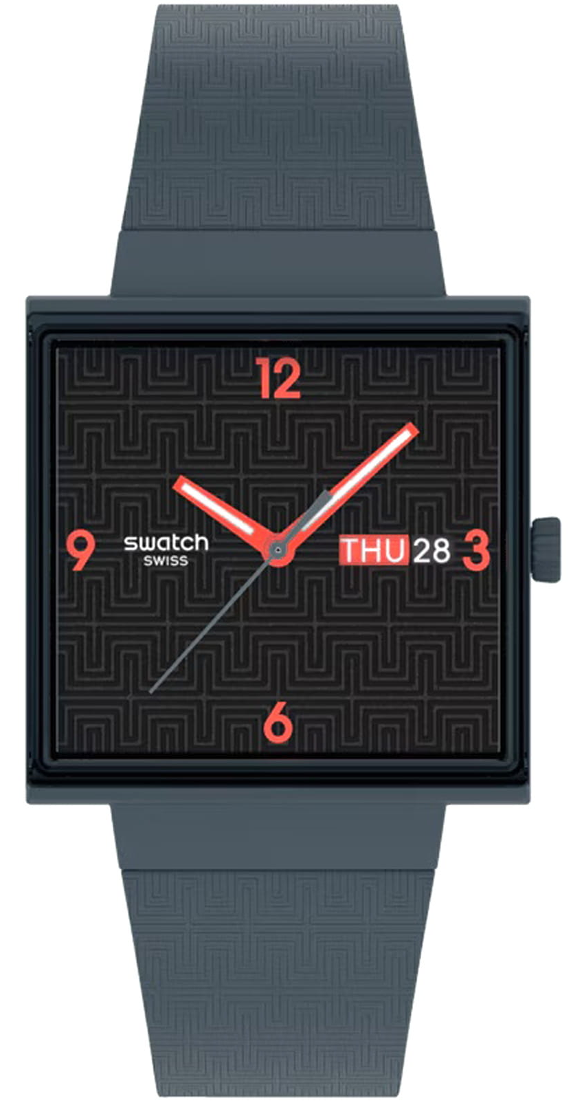 Швейцарские часы SWATCH Squared Off SO34M701