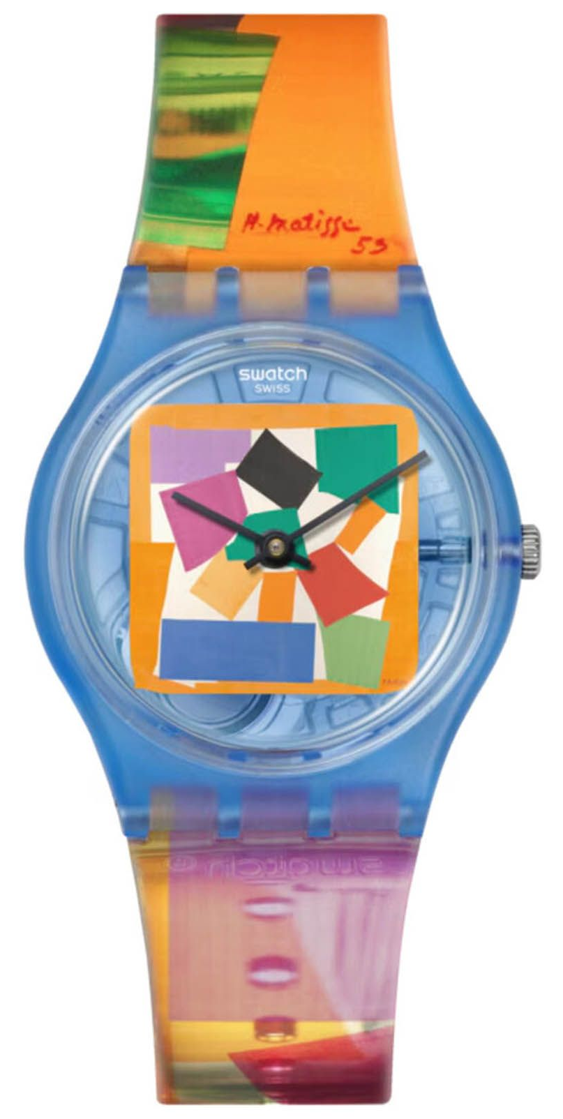 Швейцарские часы SWATCH MATISSE'S SNAIL SO28Z127