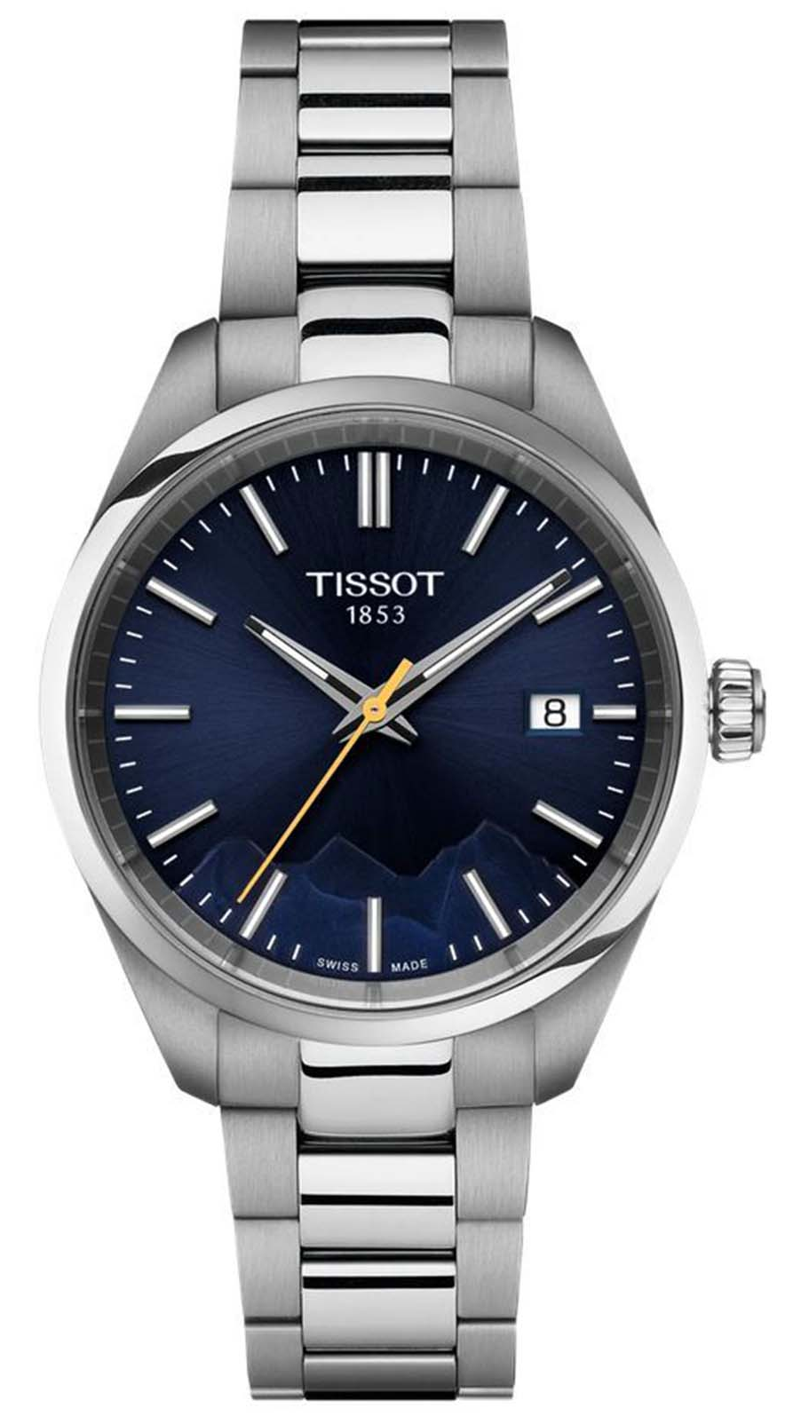 Швейцарские женские наручные часы Tissot PR 100 Jungfraubahn 34mm T1502101104101