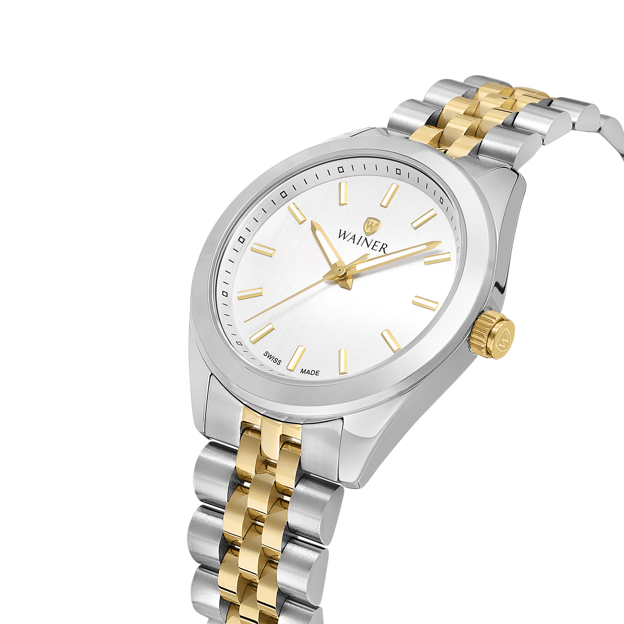 Швейцарские женские часы WAINER 36 mm WA.18542-H
