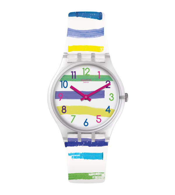 Швейцарские женские часы SWATCH COLORLAND GE254