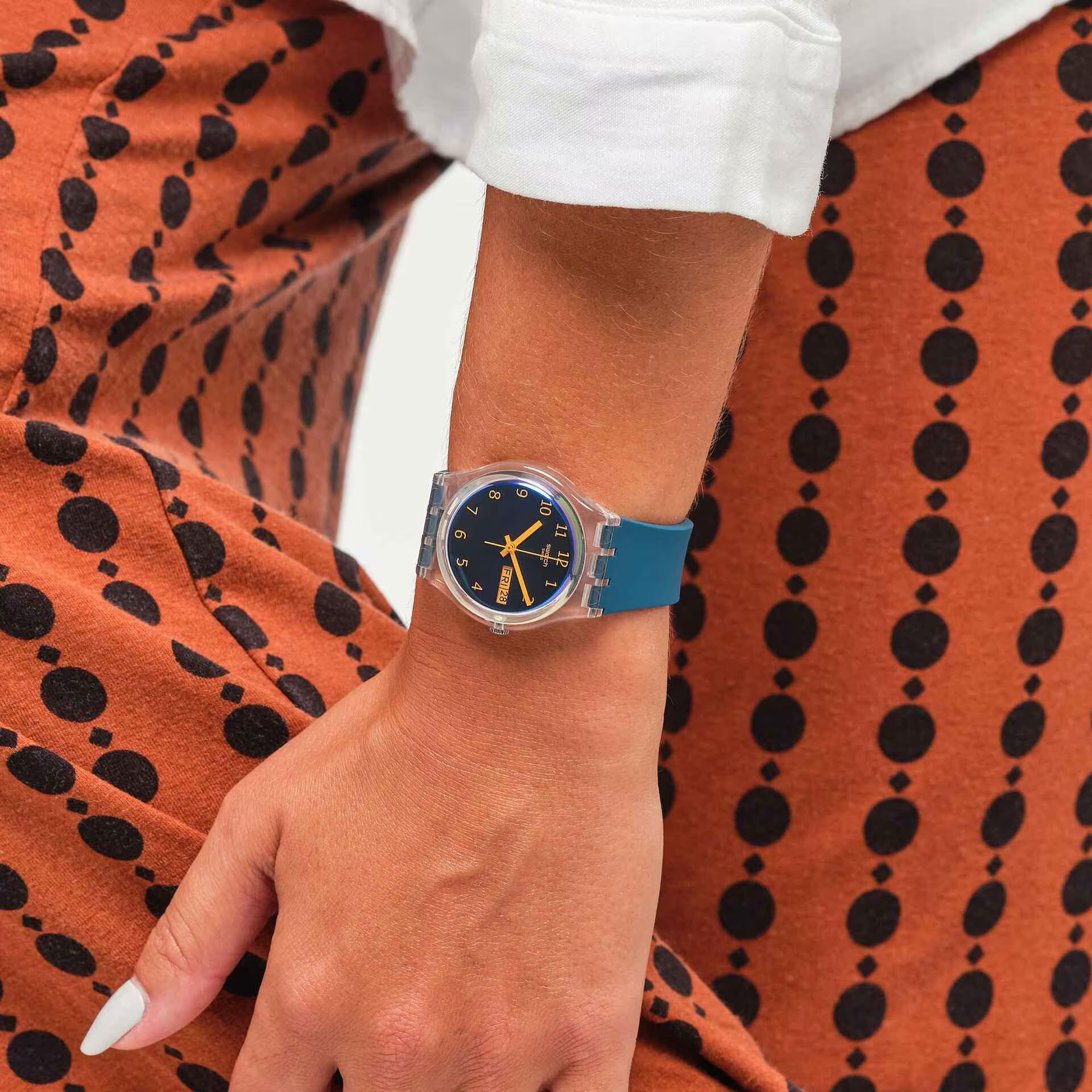 Швейцарские часы SWATCH BLUE AWAY SO28K700