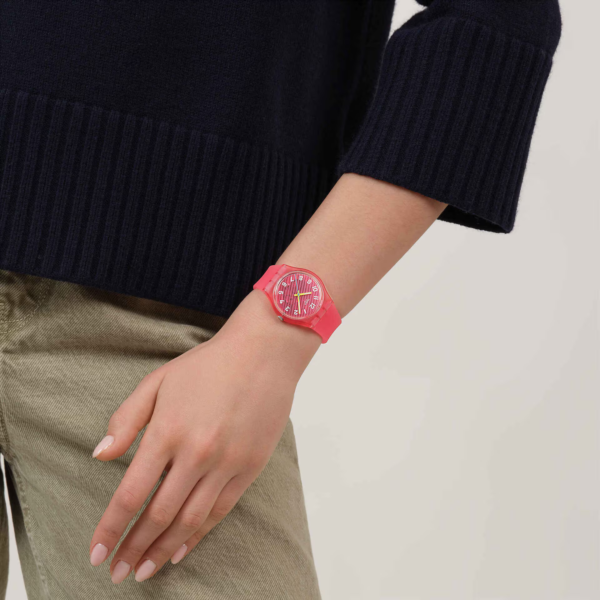 Швейцарские часы SWATCH WAVELENGTHS OF CORAL SO28P114