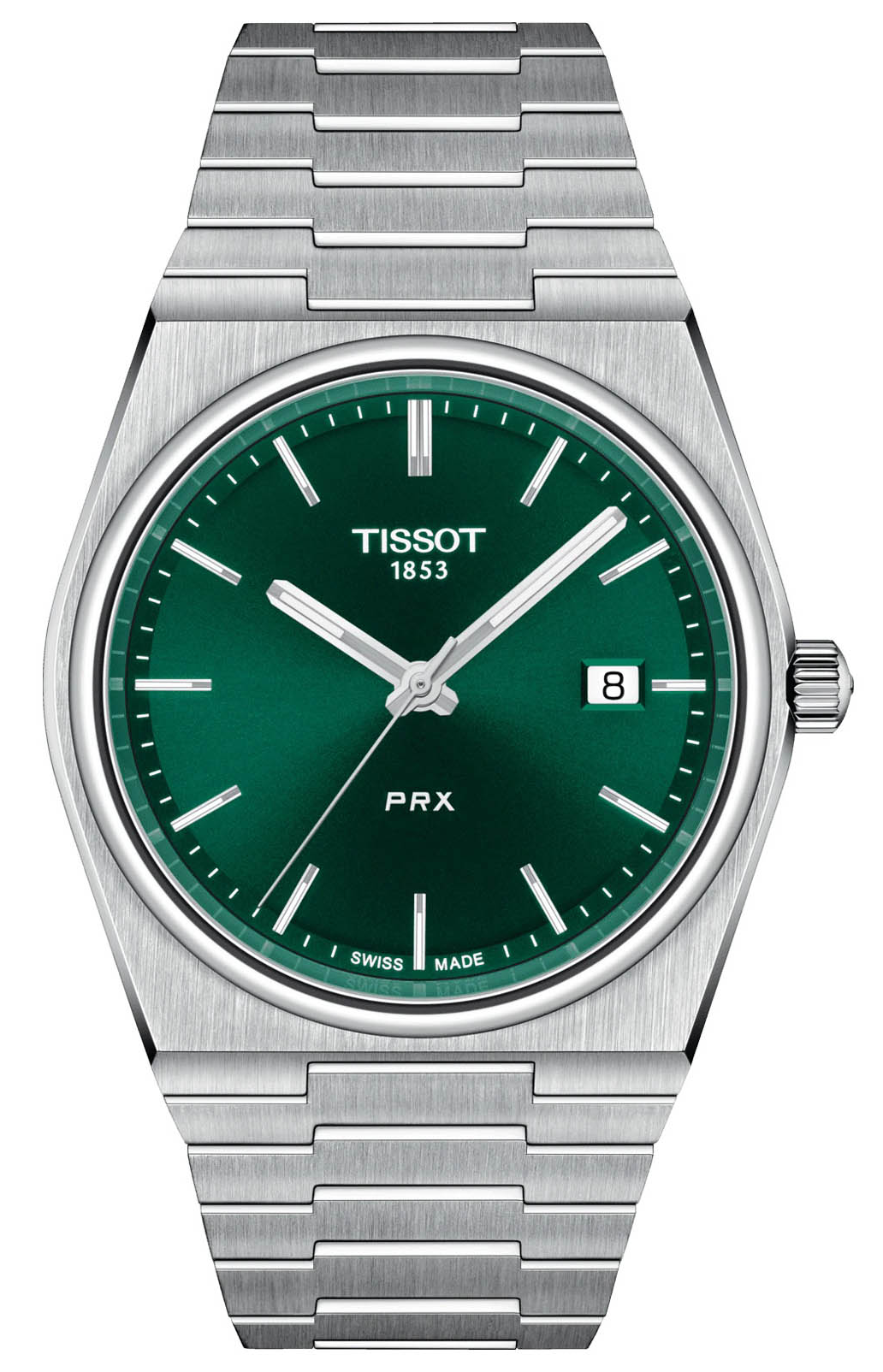 Швейцарские мужские часы TISSOT PRX T137.410.11.091.00