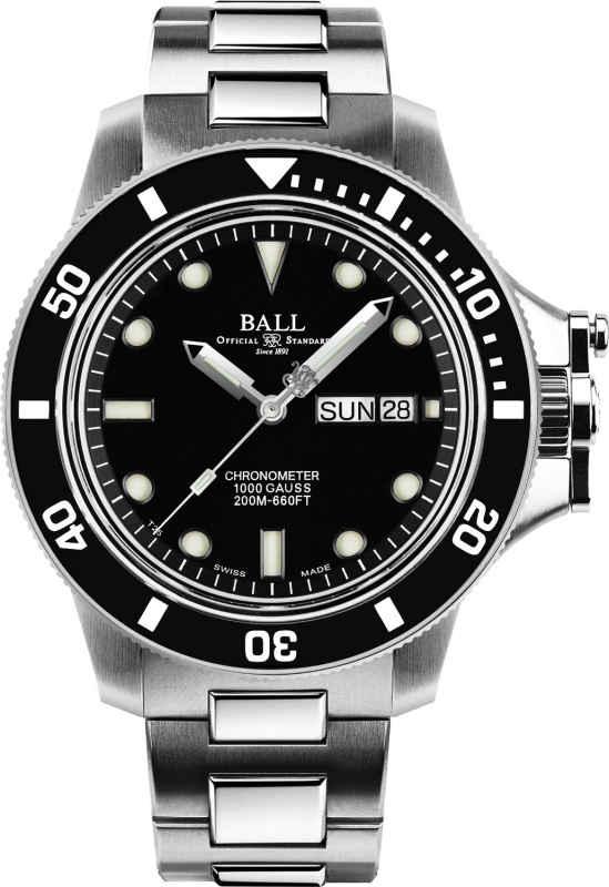 Швейцарские мужские часы с автоподзаводом Engineer Hydrocarbon Original DM2118B-SCJ-BK