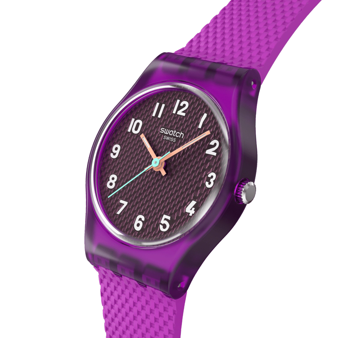 Швейцарские часы SWATCH MAGENTA WEAVE LV122