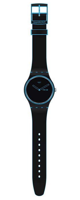 Швейцарские часы SWATCH MINIMAL LINE BLUE SO29S701