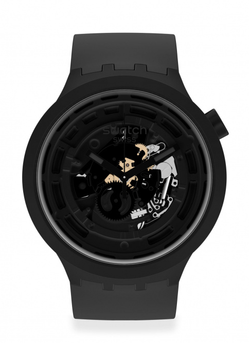 Швейцарские наручные часы SWATCH C-BLACK SB03B100