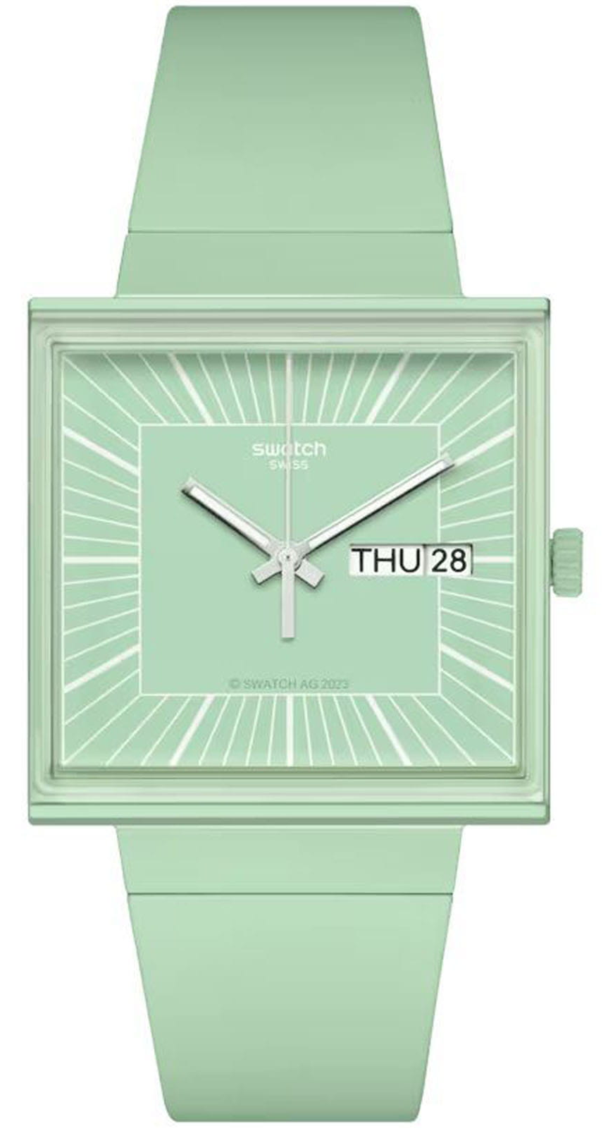 Швейцарские часы SWATCH What if...Mint? SO34G701
