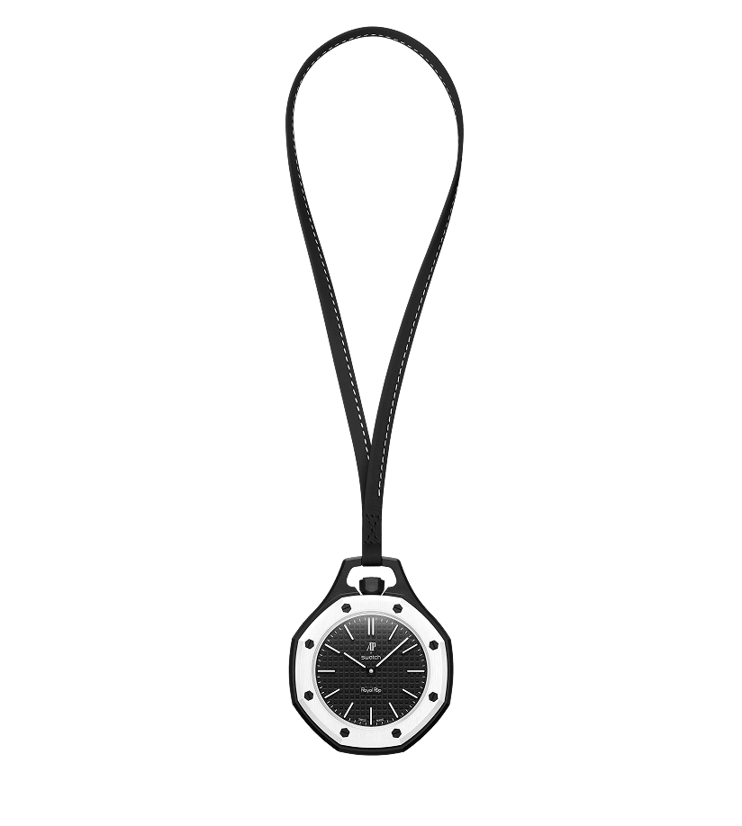 Швейцарские карманные часы Audemars Piguet X Swatch ROYAL POP OCHO NEGRO SSX03W101N