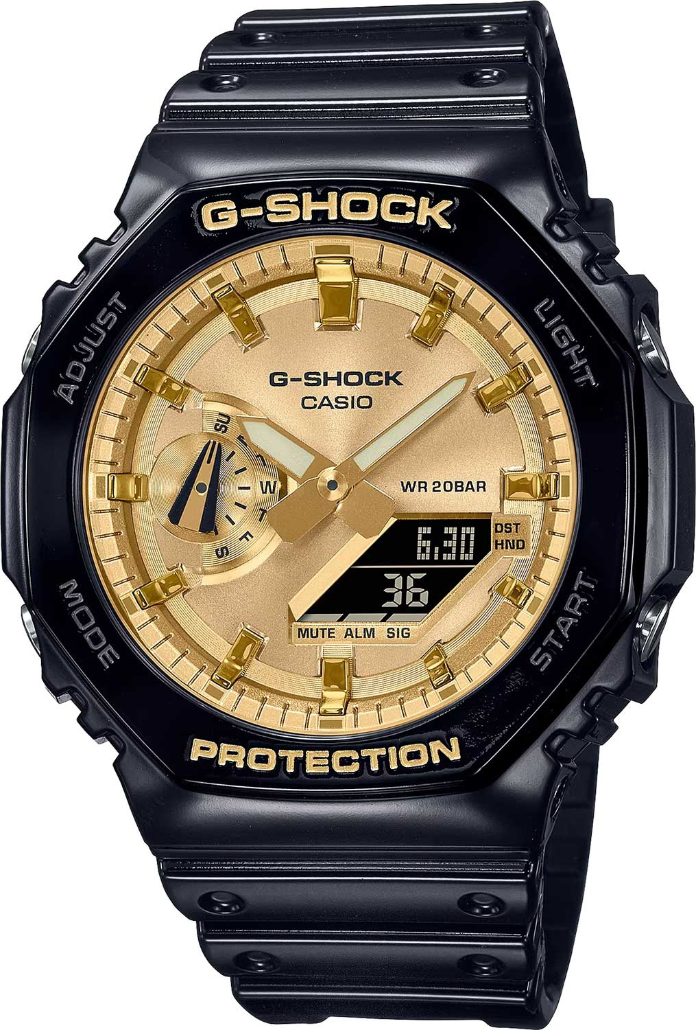 Часы наручные Casio GA-2100GB-1A GA-2100GB-1A