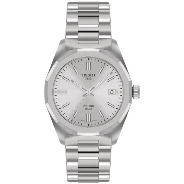 Швейцарские женские часы TISSOT Prc100 Solar Quartz T151.822.11.031.00