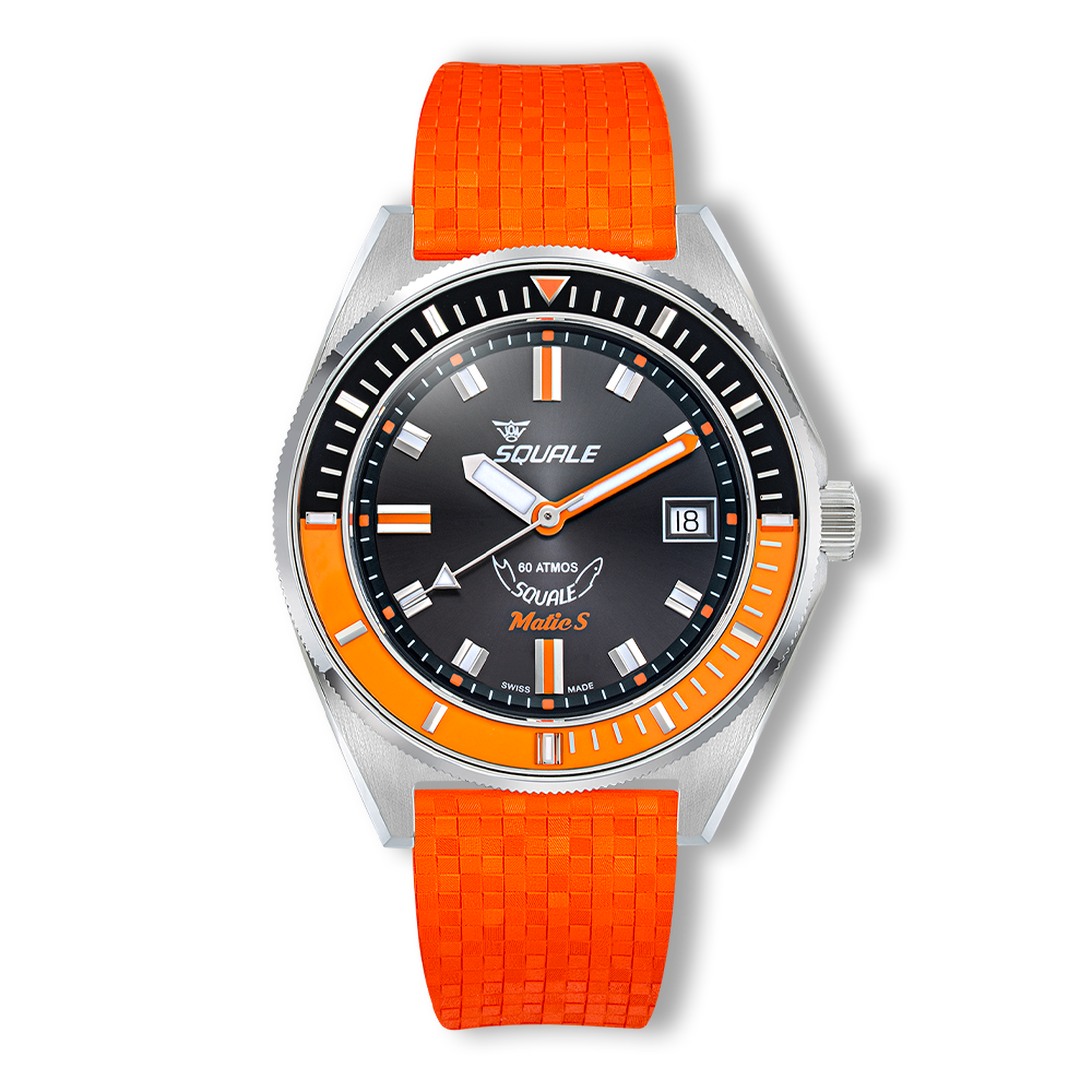 Швейцарские мужские часы SQUALE Matic S MATICBKOBK.MROR