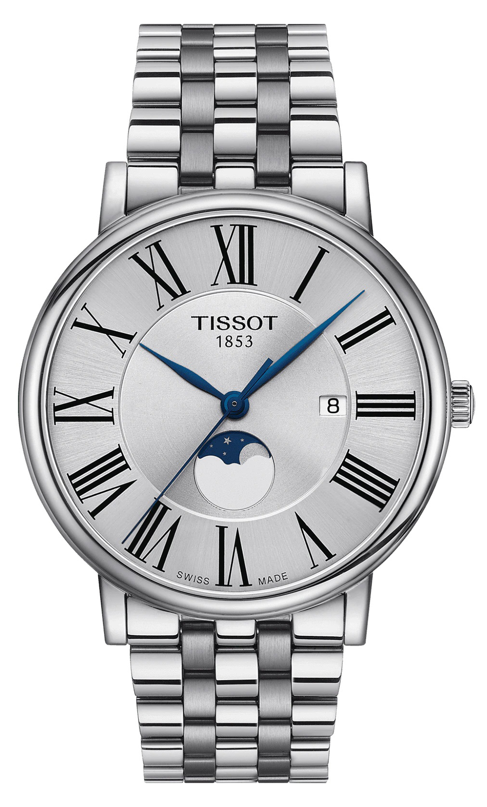 Швейцарские часы TISSOT Carson Premium Gent Moonphase T1224231103300