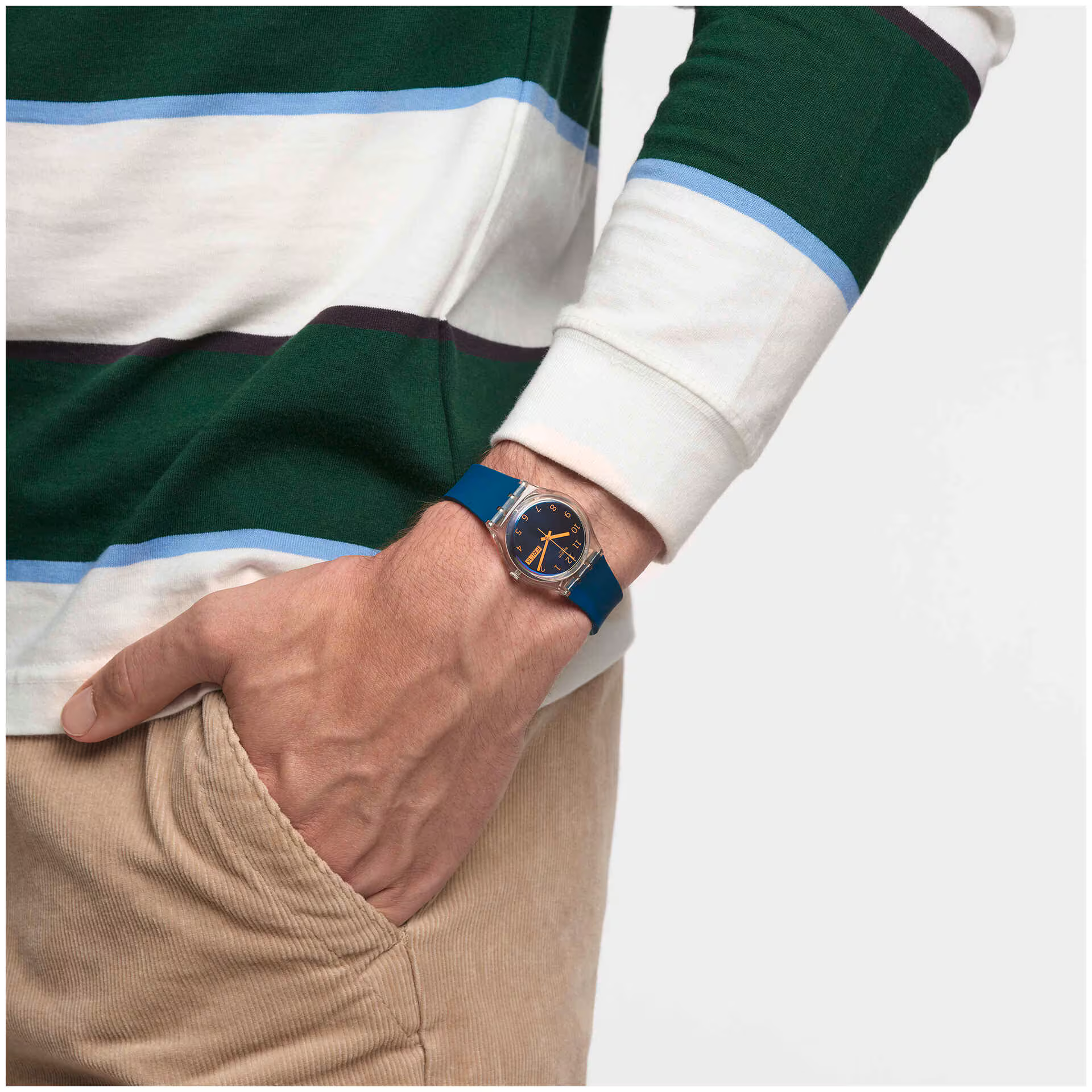 Швейцарские часы SWATCH BLUE AWAY SO28K700