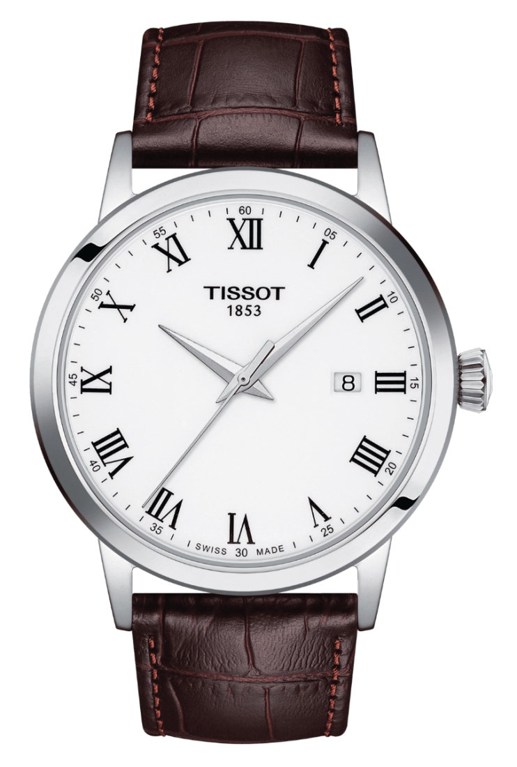 Швейцарские мужские часы TISSOT CLASSIC DREAM T1294101601300