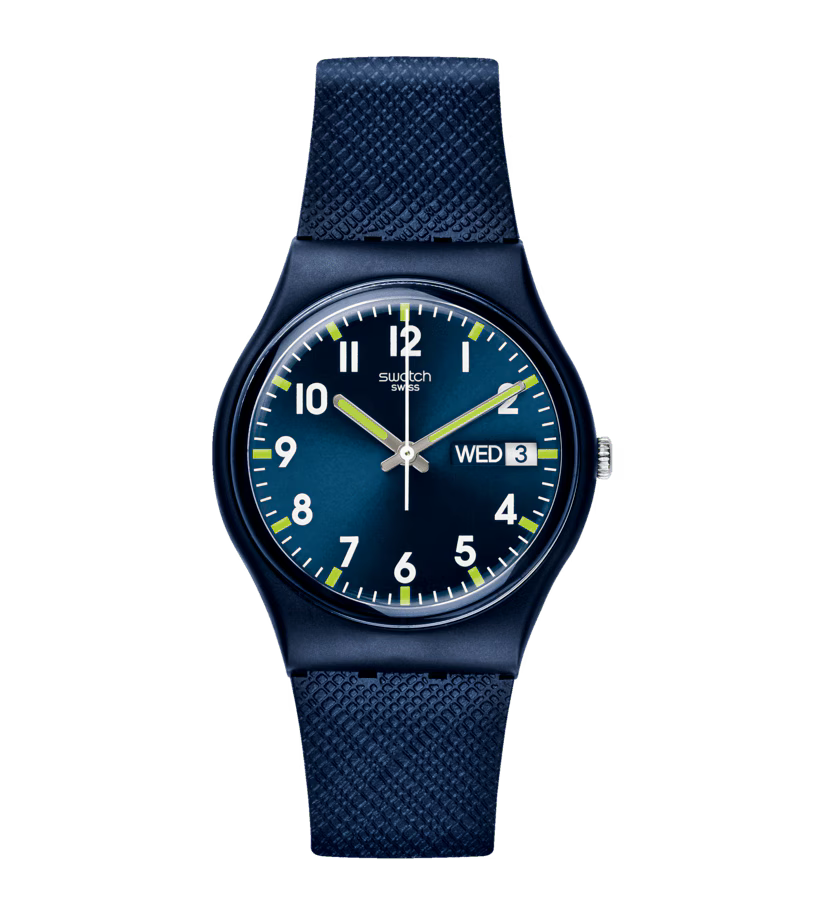 Швейцарские часы SWATCH SIR BLUE SO28N702