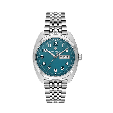 Швейцарские мужские часы WAINER 39 mm WA.24300-C