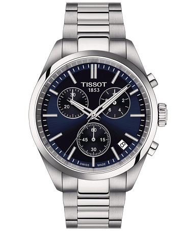 Швейцарские мужские наручные часы TISSOT PR 100 Chronograph T150.417.11.041.00