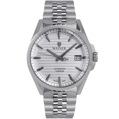 Швейцарские мужские часы WAINER Reborn 41 mm WA.25401-C