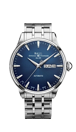 Швейцарские мужские часы с автоподзаводом BALL Trainmaster Eternity NM2080D-S1J-BE
