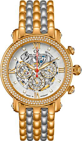 Часы женские с автоподзаводом CARL VON ZEYTEN CVZ0062RWBS