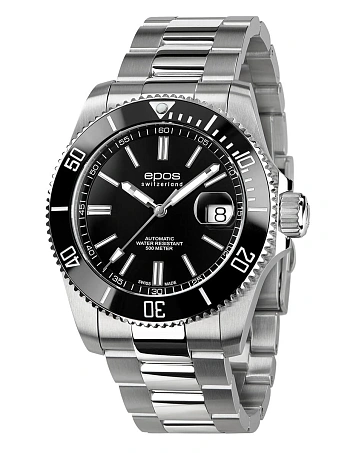 Часы наручные Epos 3504 Diver 3504.131.20.15.30 3504.131.20.15.30