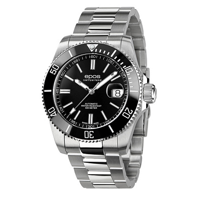 Часы наручные Epos 3504 Diver 3504.131.20.15.30 3504.131.20.15.30