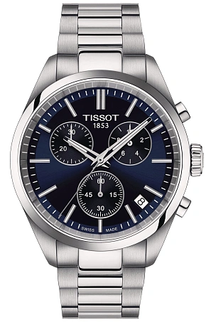 Швейцарские мужские наручные часы TISSOT PR 100 Chronograph T150.417.11.041.00