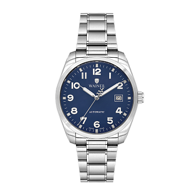 Швейцарские мужские часы WAINER Reborn 39 mm WA.25700-D