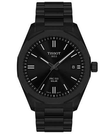 Швейцарские мужские часы TISSOT Prc100 Solar Quartz T151.422.33.051.00