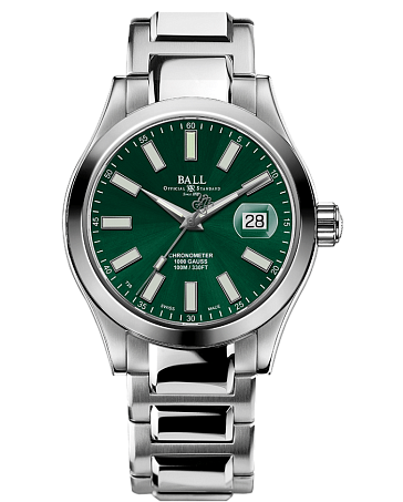 Швейцарские мужские часы с автоподзаводом BALL Engineer III Marvelight Chronometer NM9026C-S6CJ-GR